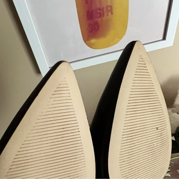 Brown Leather Suede Pointy Zip Ankle Boots - Picture 12 of 13